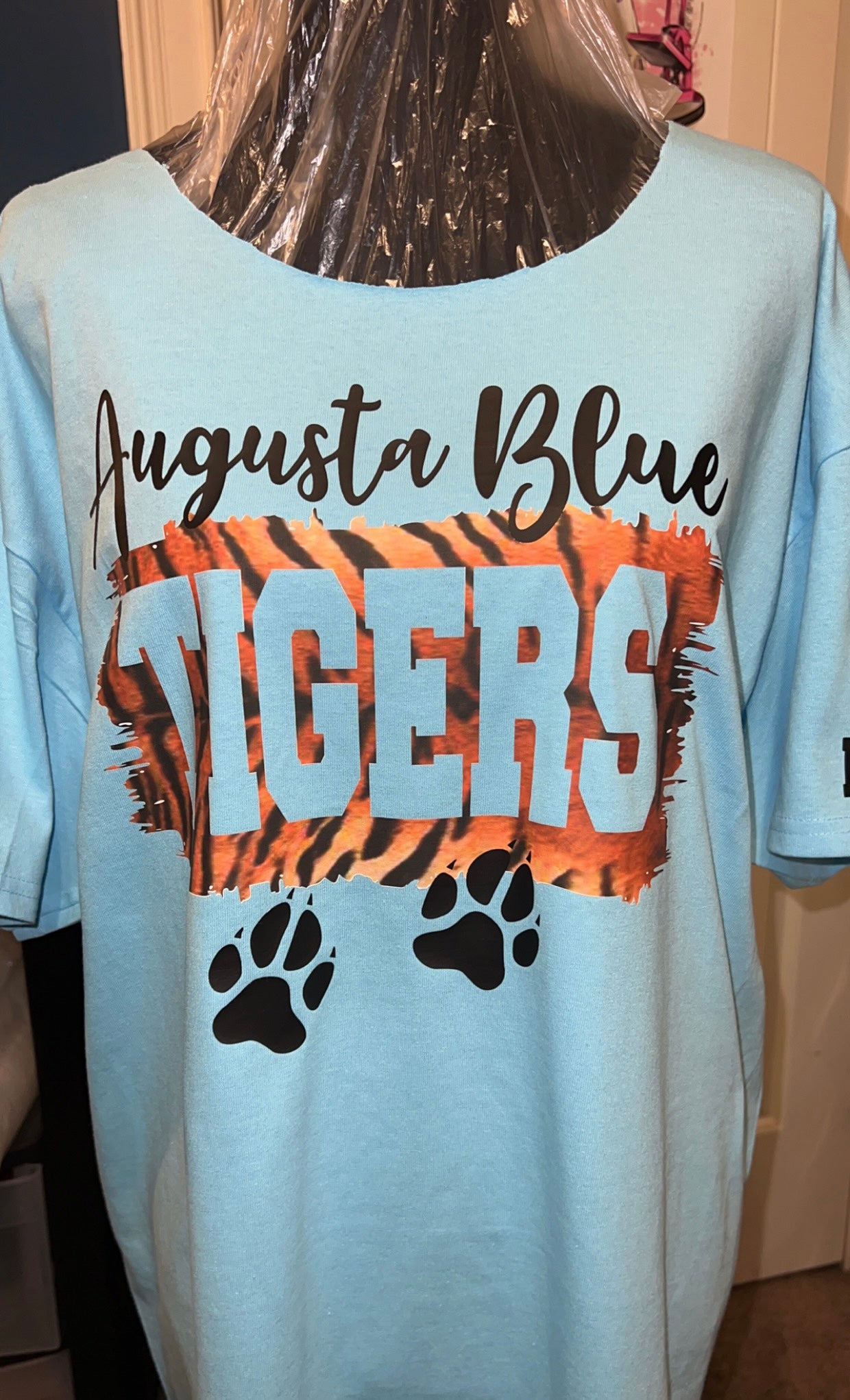 Augusta Blue Tigers Paw