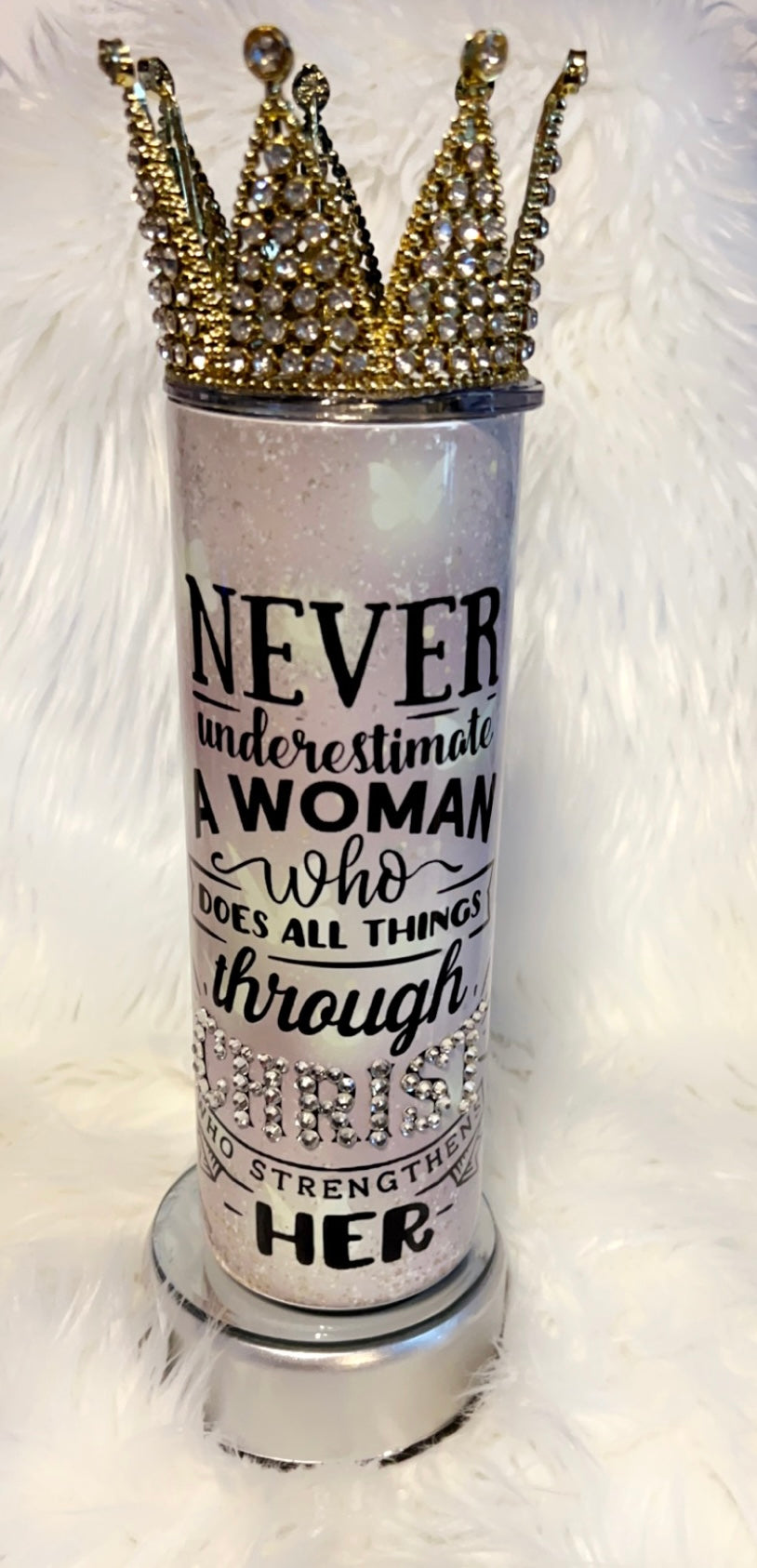 20oz Never Underestimate a Woman