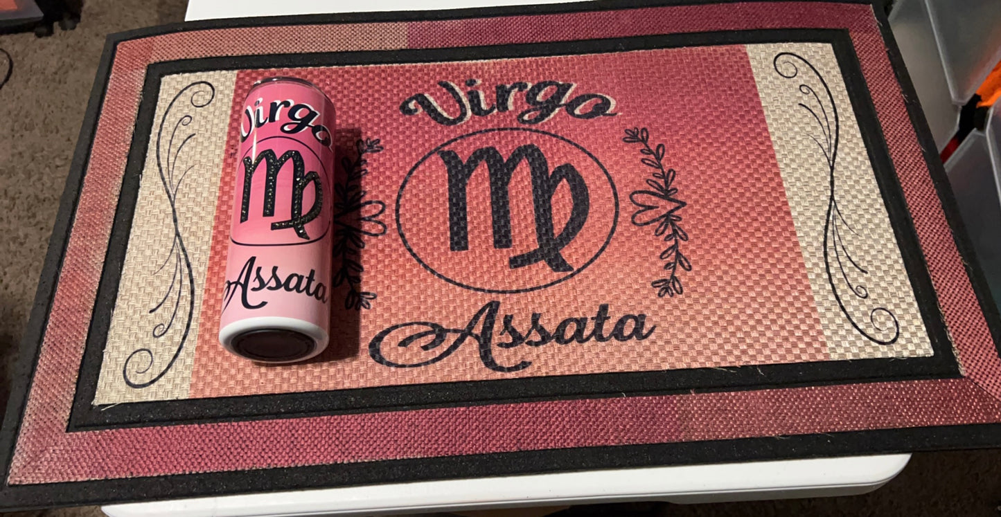 Virgo Door Mat